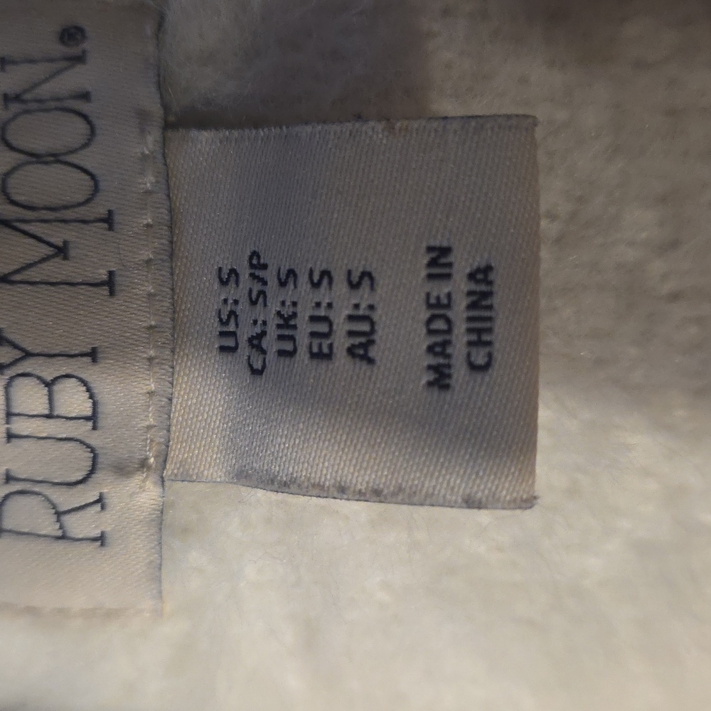 Ruby Moon Cream Teddy Jacket - Picture 4 of 4